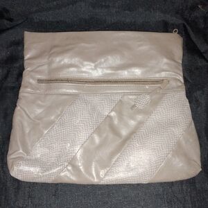 Elegant Tan Clutch Bag